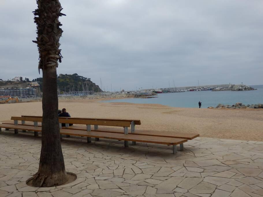 Apartamento Blanes Playa Exterior foto
