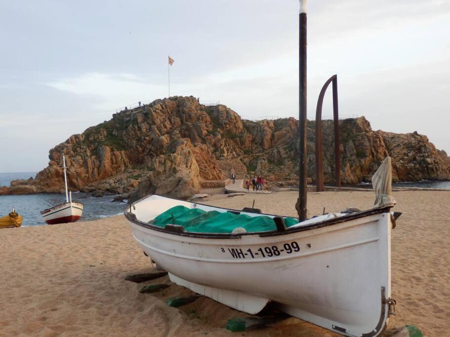 Apartamento Blanes Playa Exterior foto