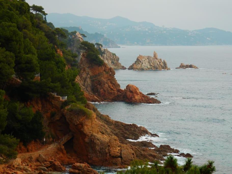 Apartamento Blanes Playa Exterior foto