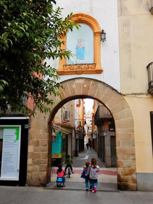 Apartamento Blanes Playa Exterior foto