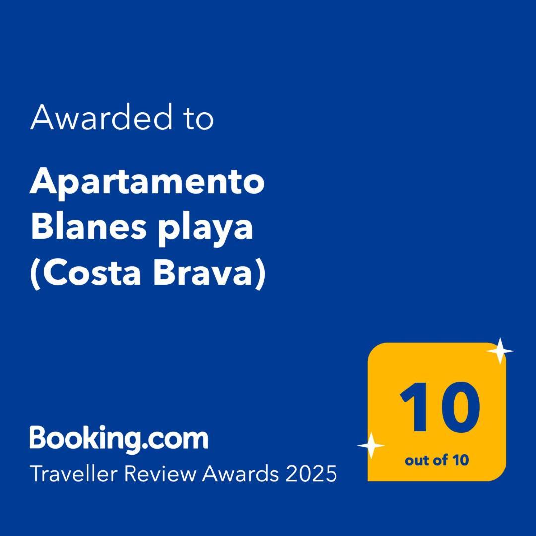 Apartamento Blanes Playa Exterior foto